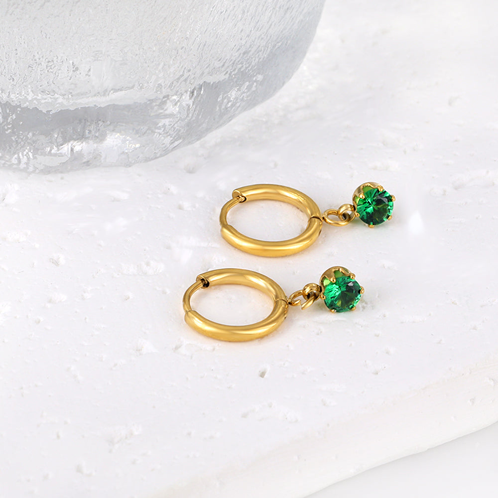 Emerald Earring
