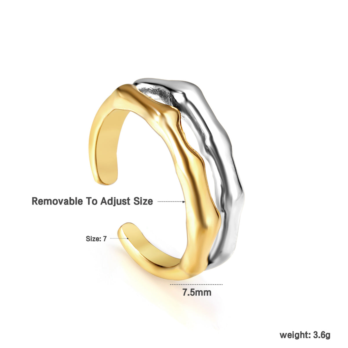 Dual Tide Ring