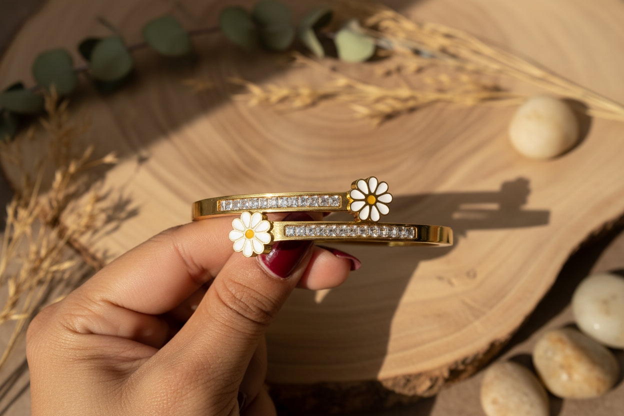 Flower bracelet
