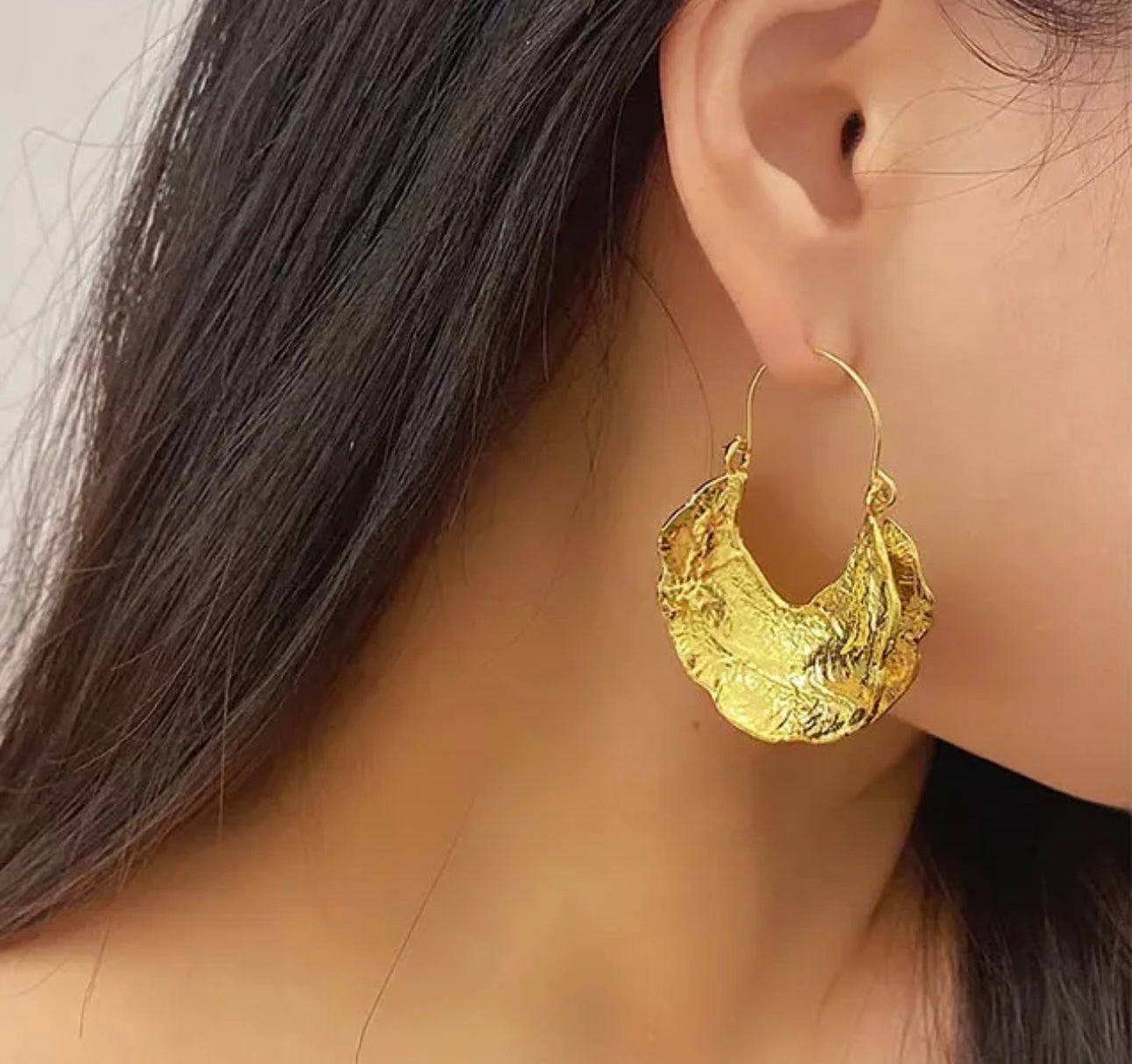 Circle Wave Earring kohi
