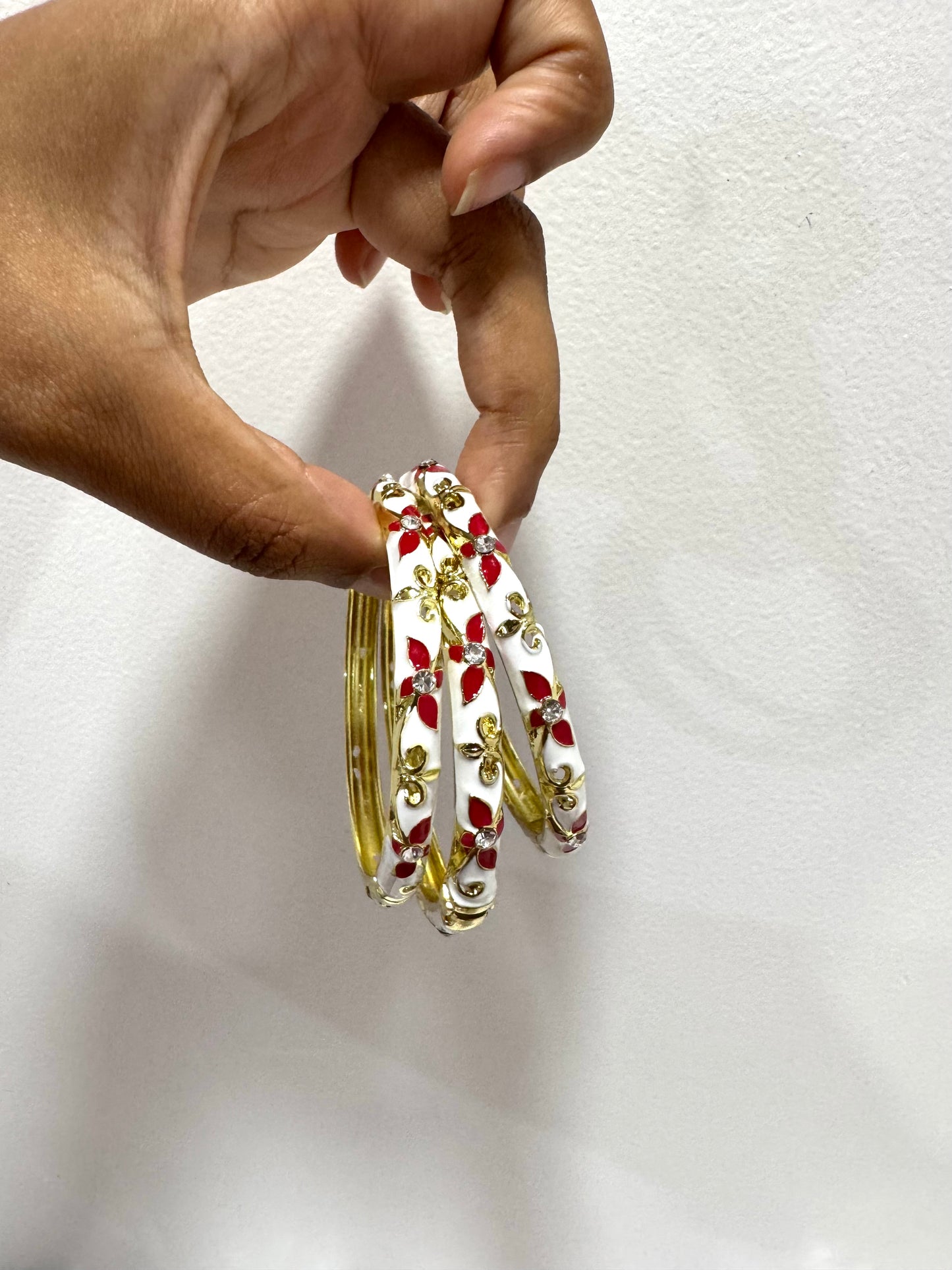 Red Italian Bangle