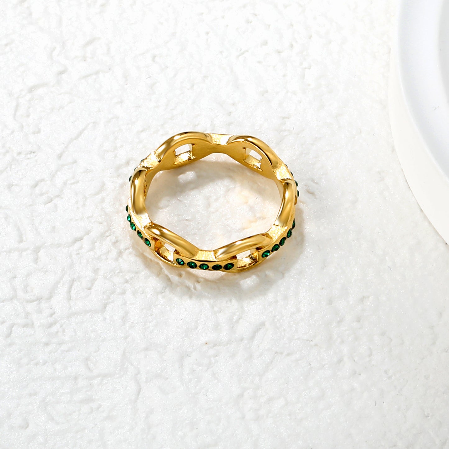 Sun-kissed Gem Ring