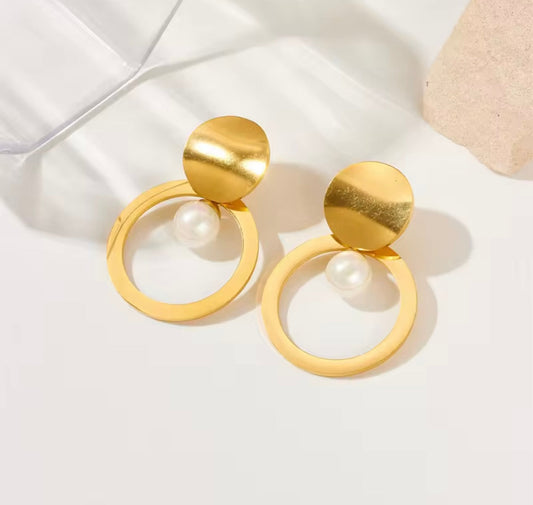 Fashion Pearl Drop Earring kohi shop