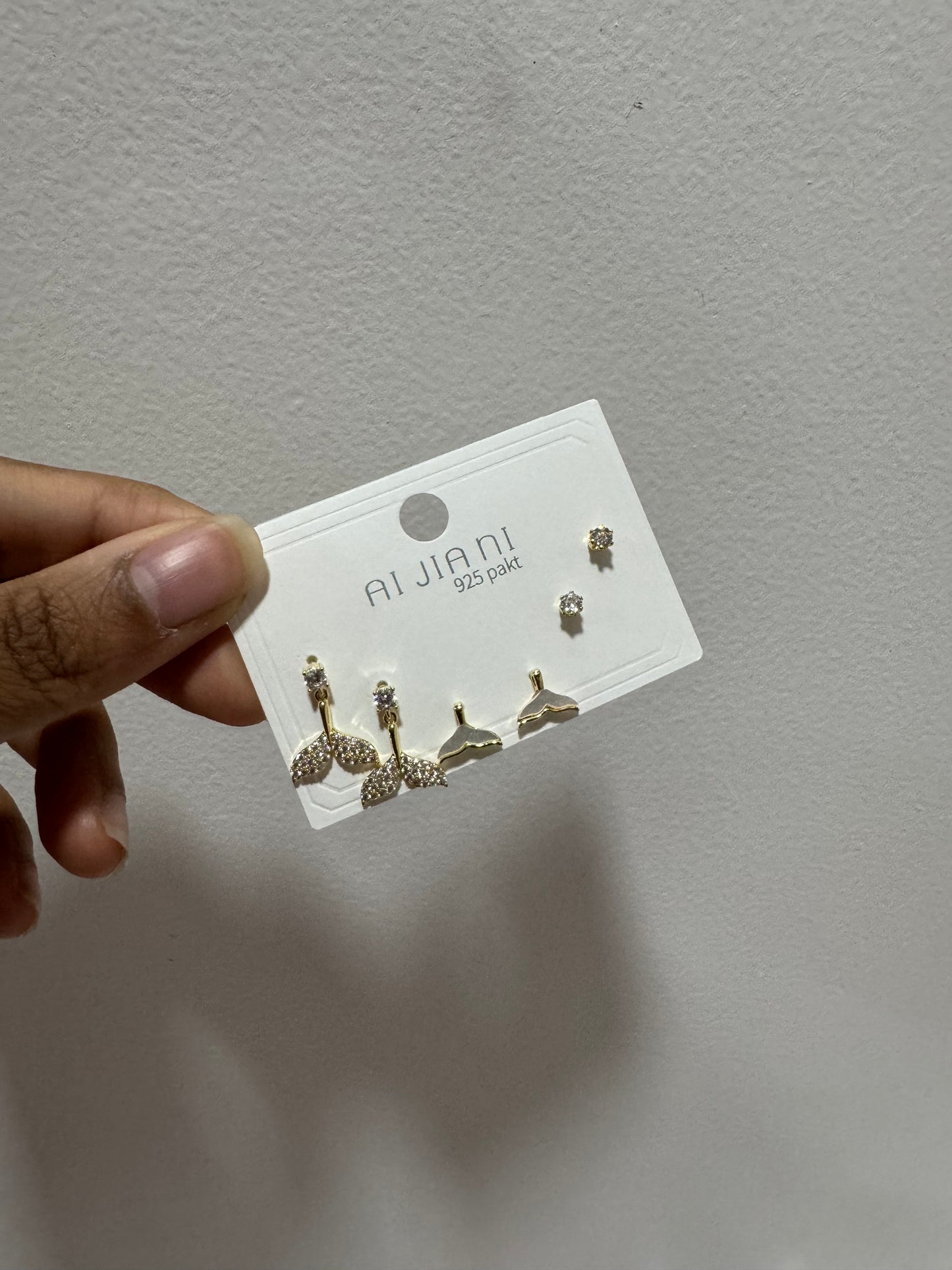 Zirconia Diamond Whale Combo