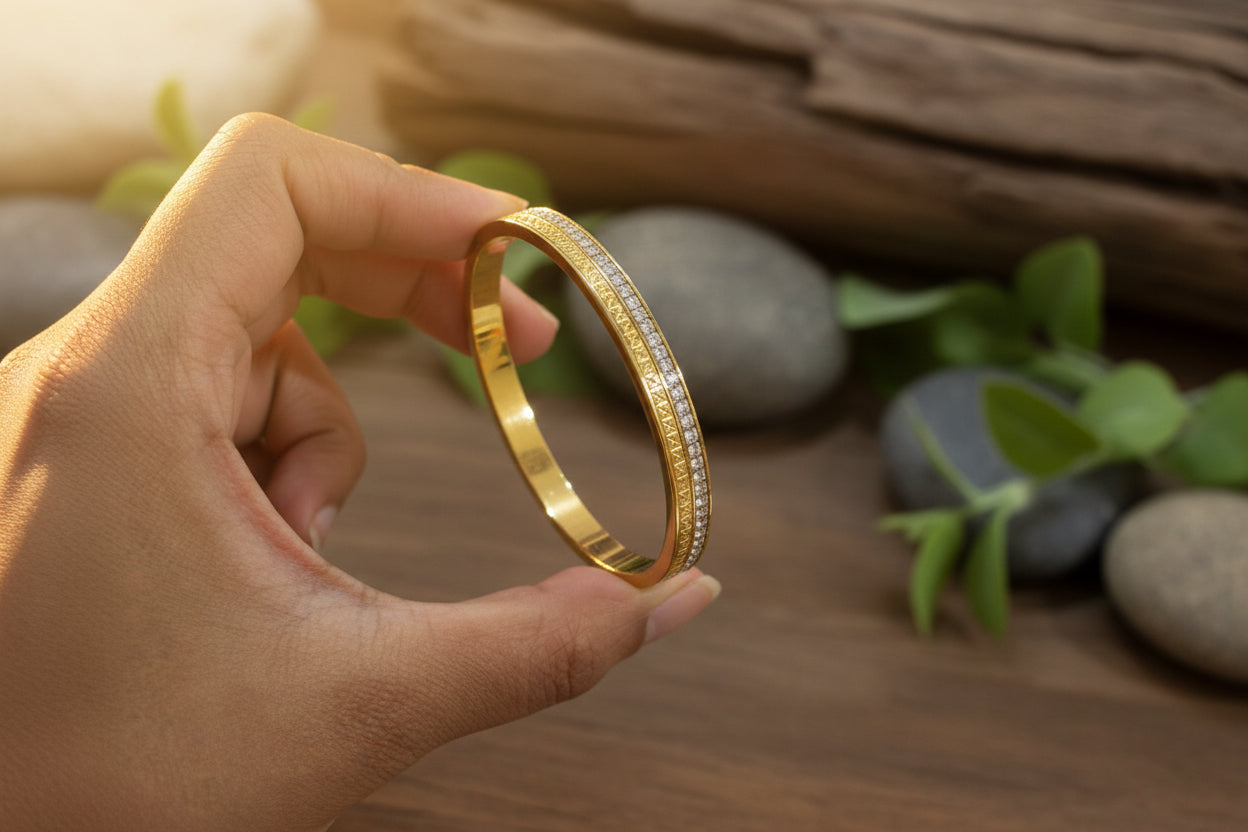 Zirconia Bangle
