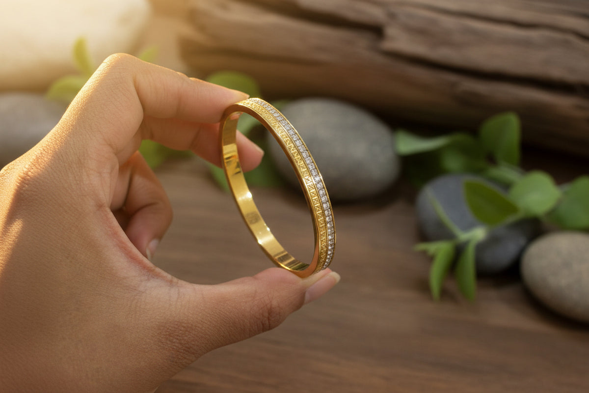 Zirconia Bangle
