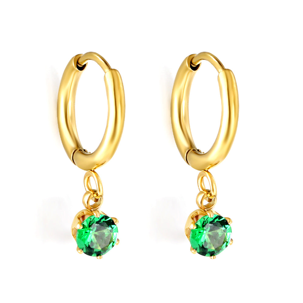 Emerald Earring