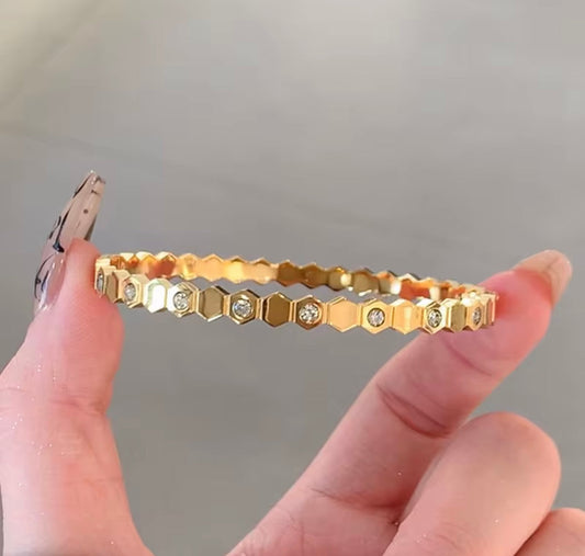 Honeycomb Bracelet Bangle kohi shop