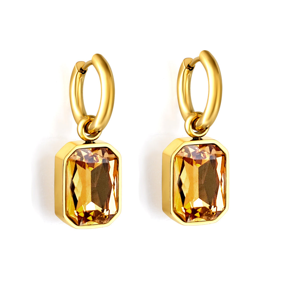 Topaz Crystal Earring