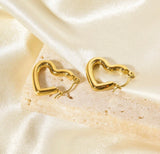Chic Heart Hoops kohi