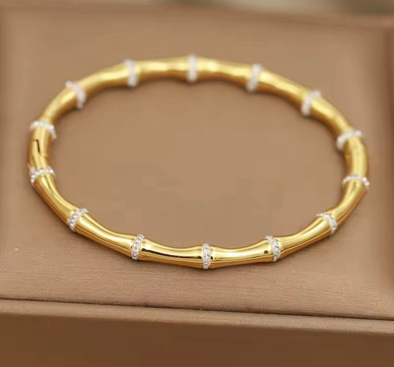Bamboo Bling Bracelet