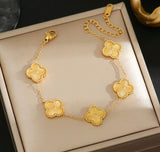 Gold Clover Bracelet kohi shop