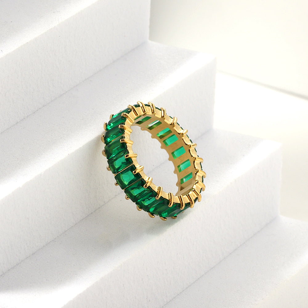 Emerald Aurelia Ring