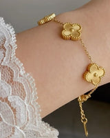 Gold Clover Bracelet kohi shop
