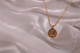Classic Floral Necklace kohi