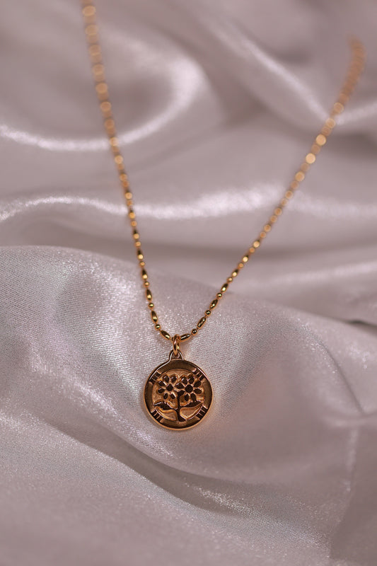 Classic Floral Necklace kohi