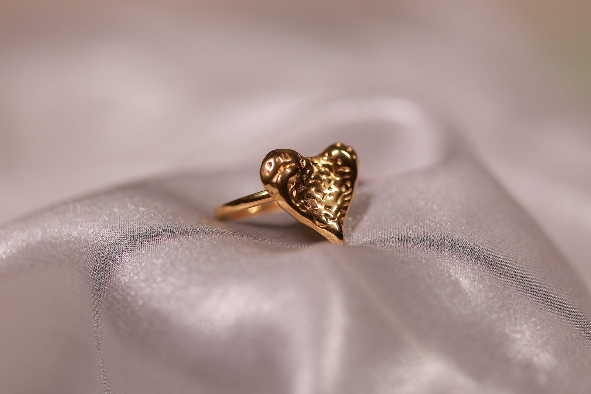 Vintage Heart Ring kohi