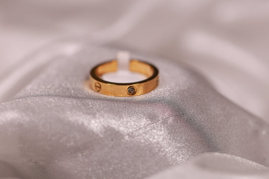Minimal Gold Ring kohi