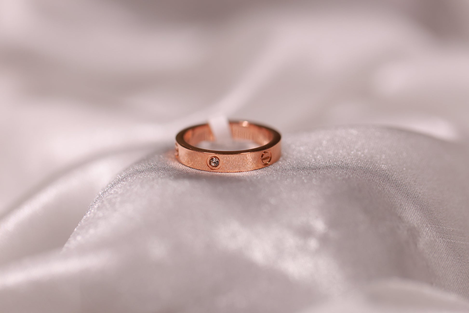 Minimal Rose Gold Rings kohi