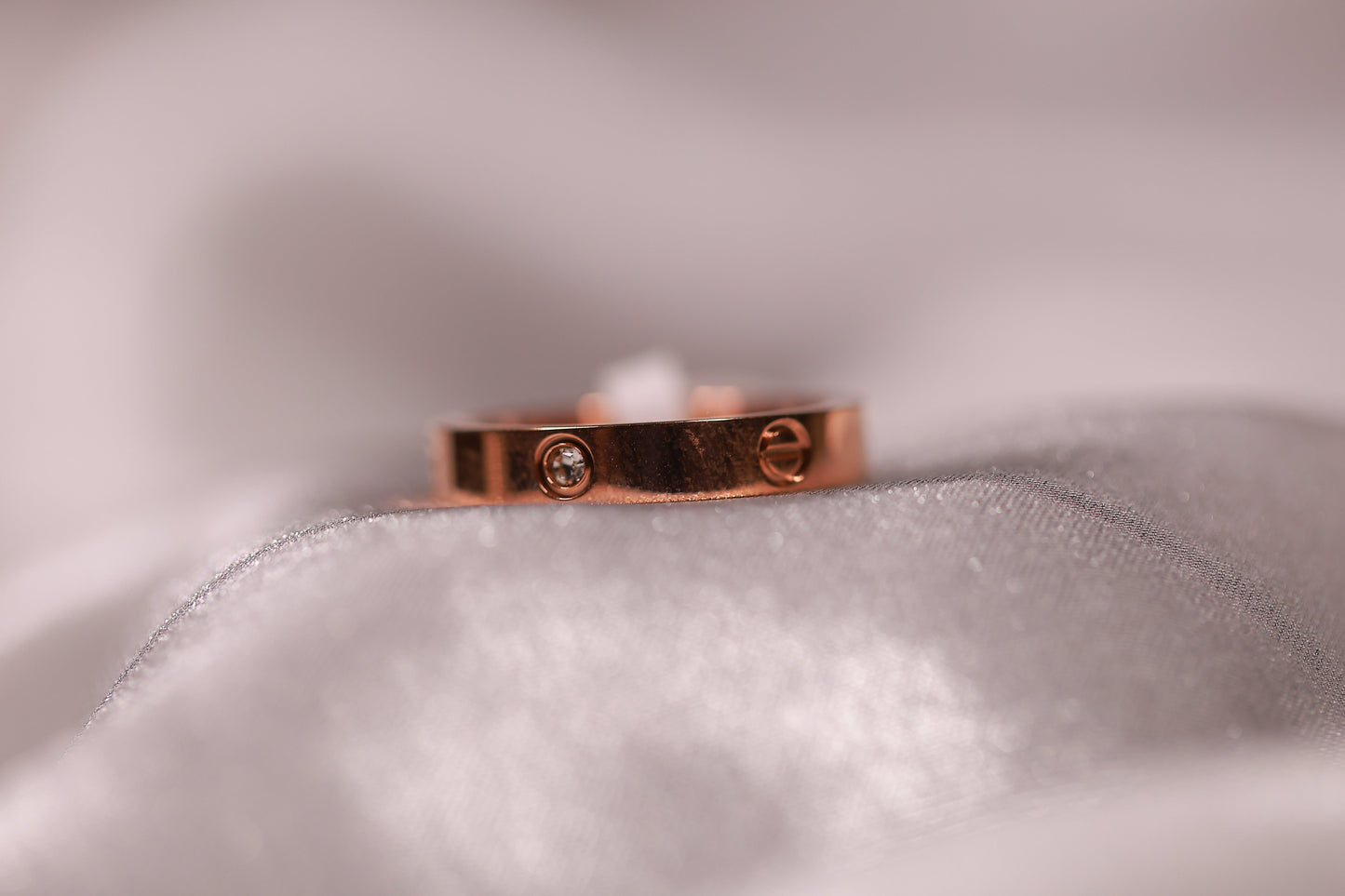 Minimal Rose Gold Rings kohi