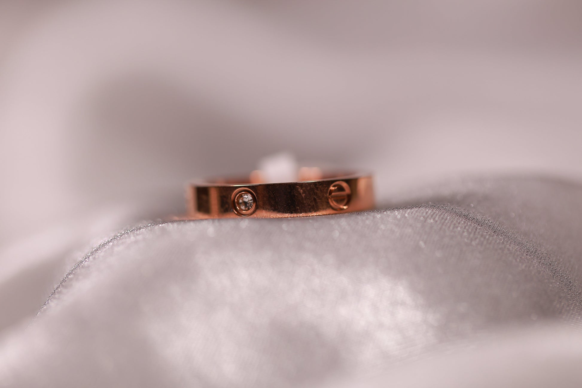 Minimal Rose Gold Rings kohi