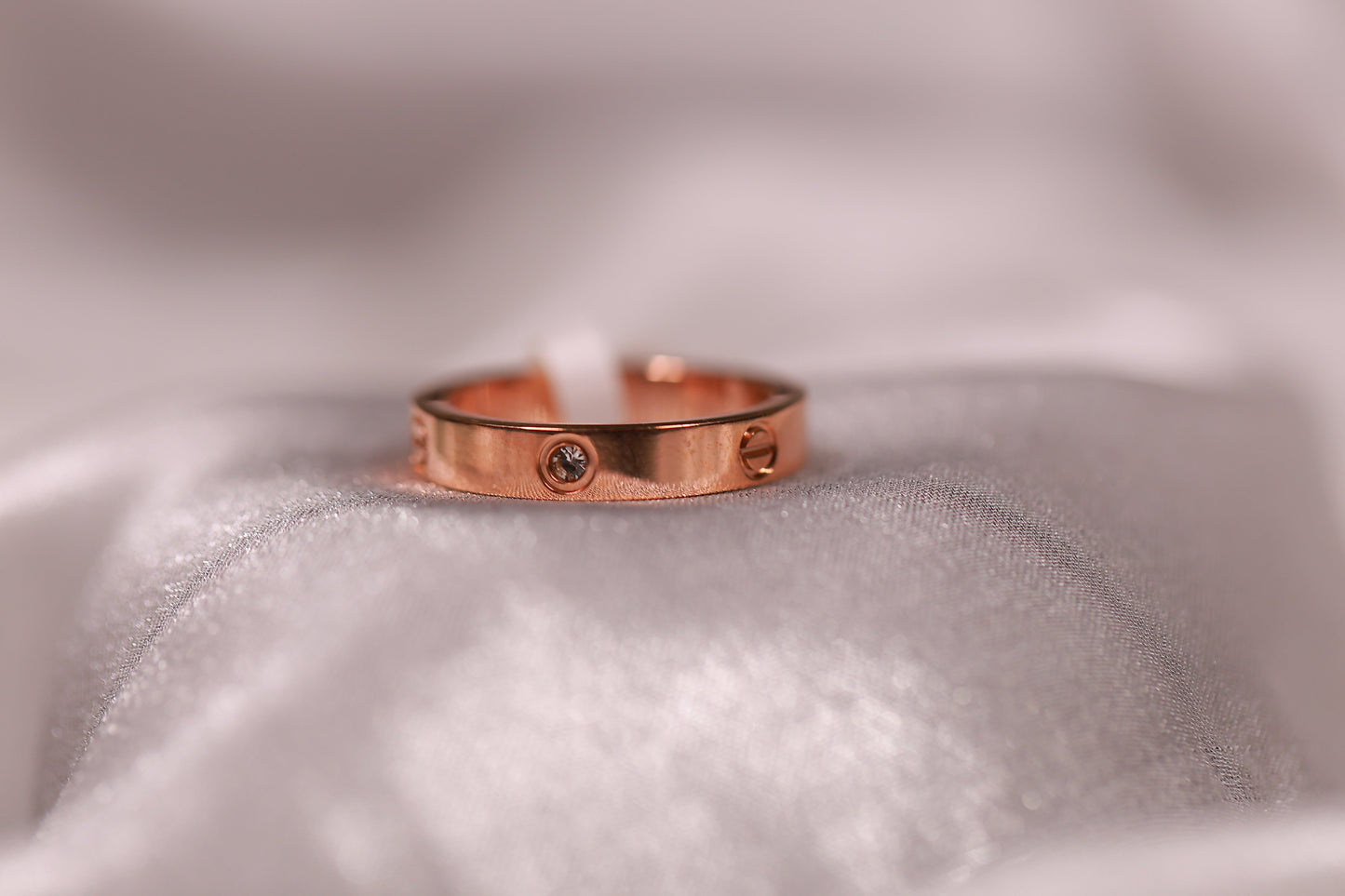 Minimal Rose Gold Rings kohi