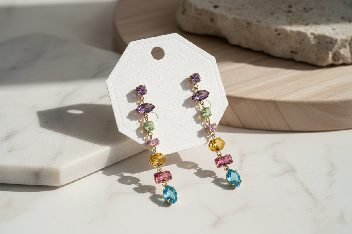 Crystal Earring