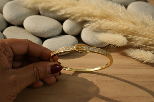 American Diamond Belt Bracelet