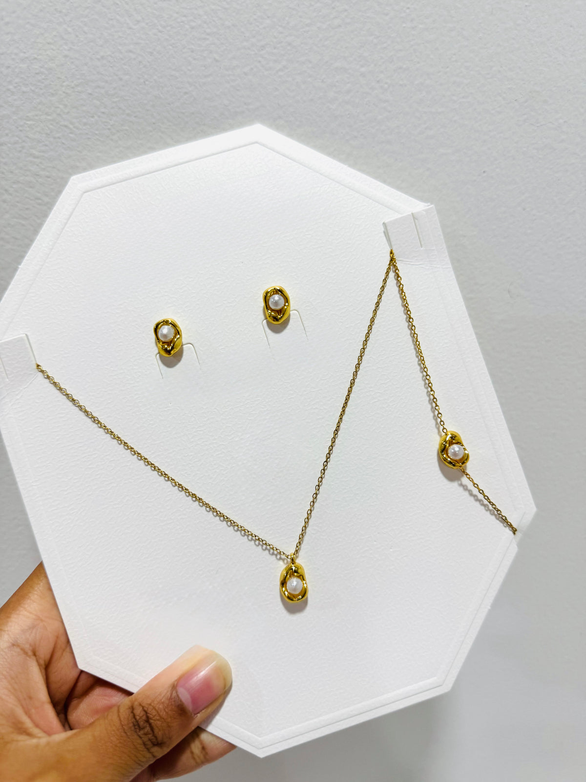 Pearl Combo Set + Bracelet