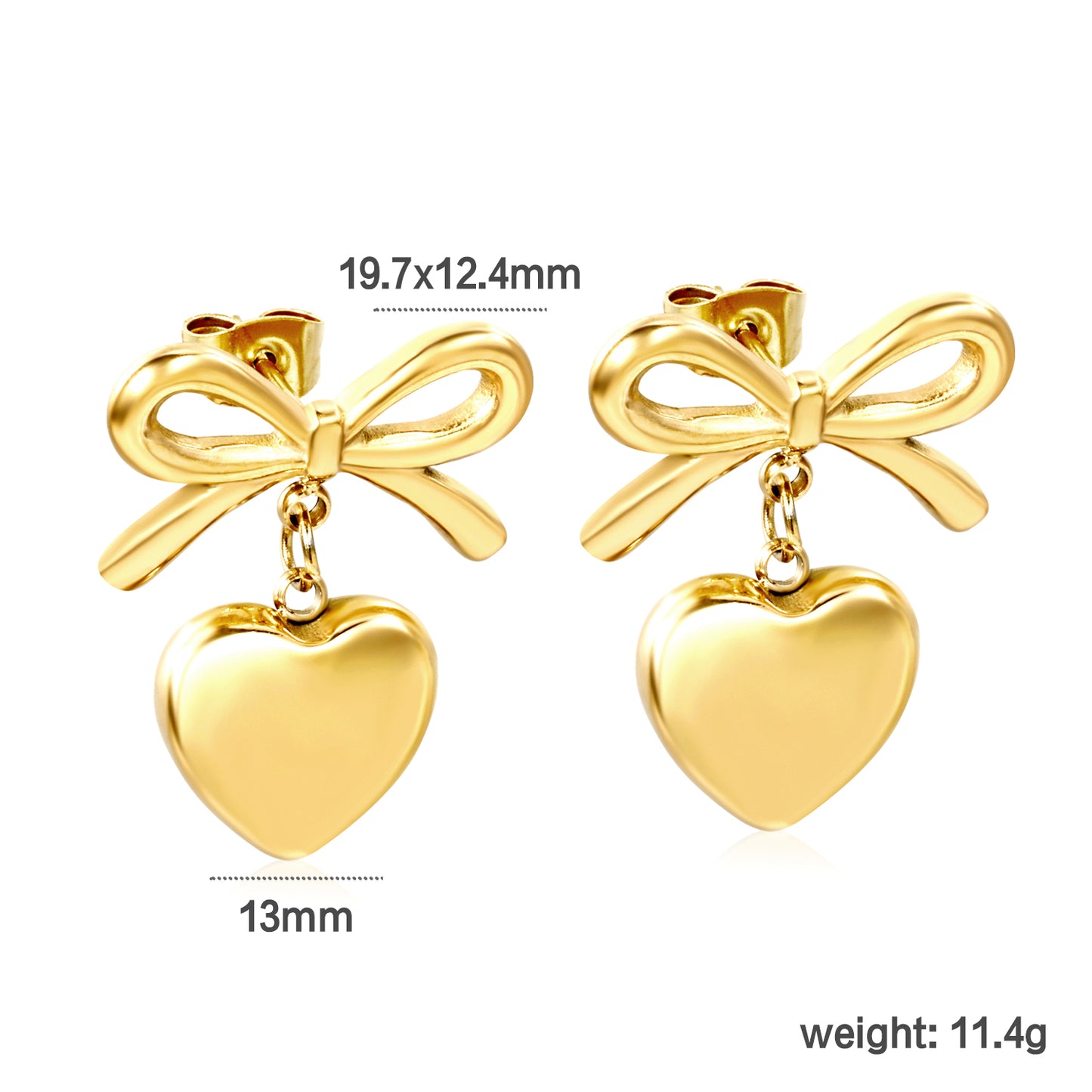 Bow earring