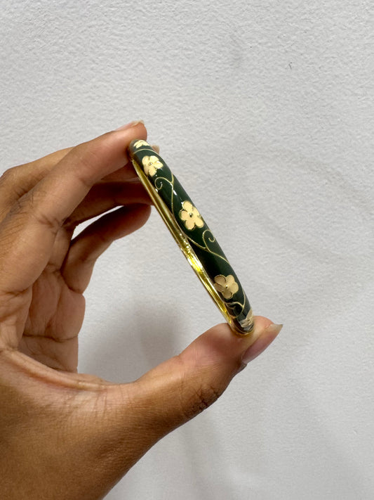 Flower Italian Bangle