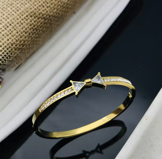 Classy Bow Bangle Bracelet kohi shop