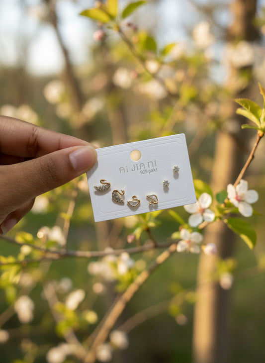 Twin Flame Zirconia Set