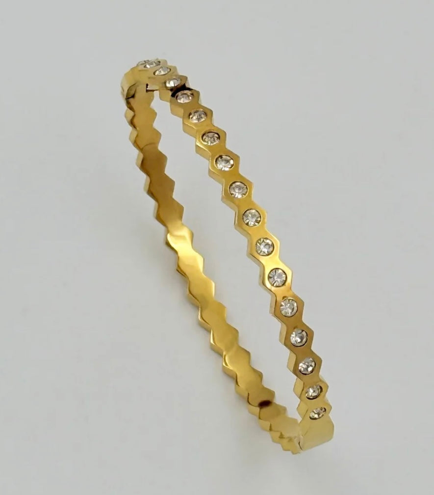 Diamond Bangle Bracelet