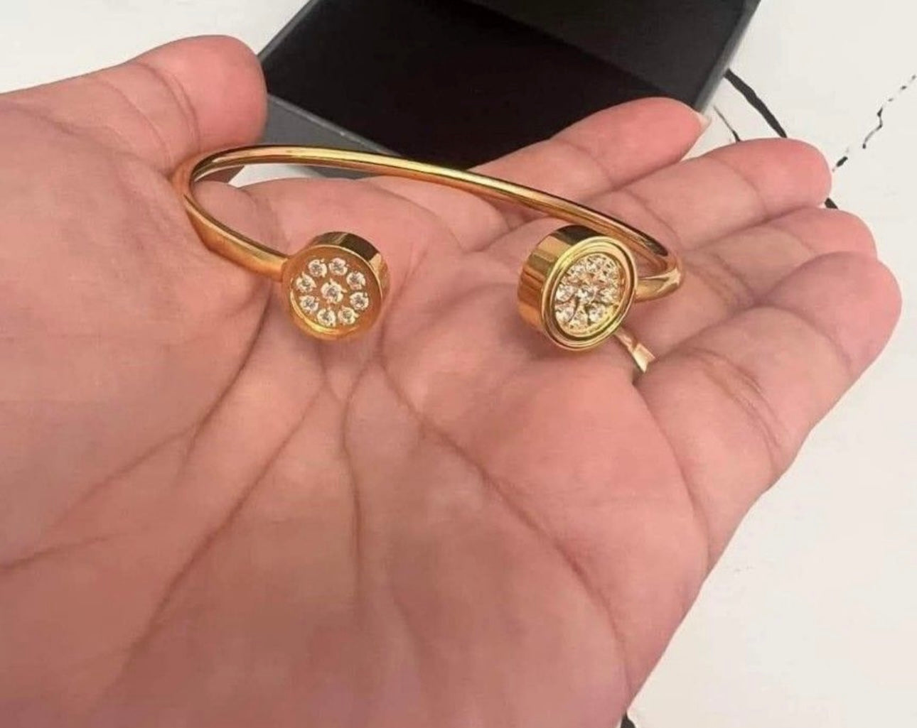 Cubic Zirconia diamond Bangle