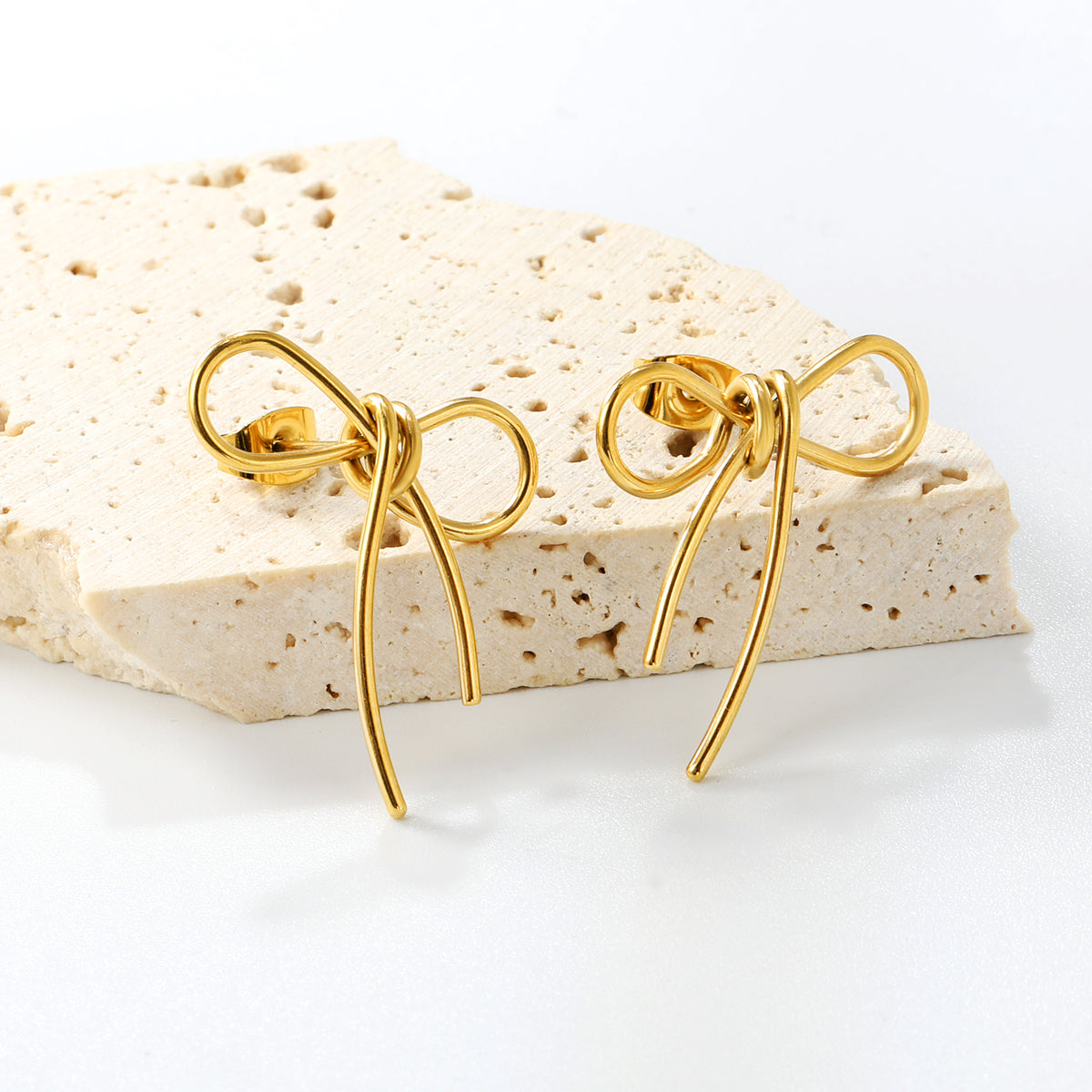 Abstract Heart Earring
