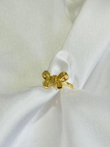 Zirconia Diamond Bow Ring kohi shop