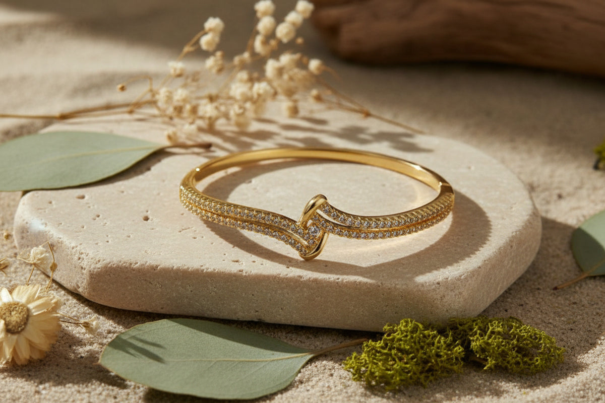 American Diamond Bling Bracelet-⭐ 1-Year Warranty