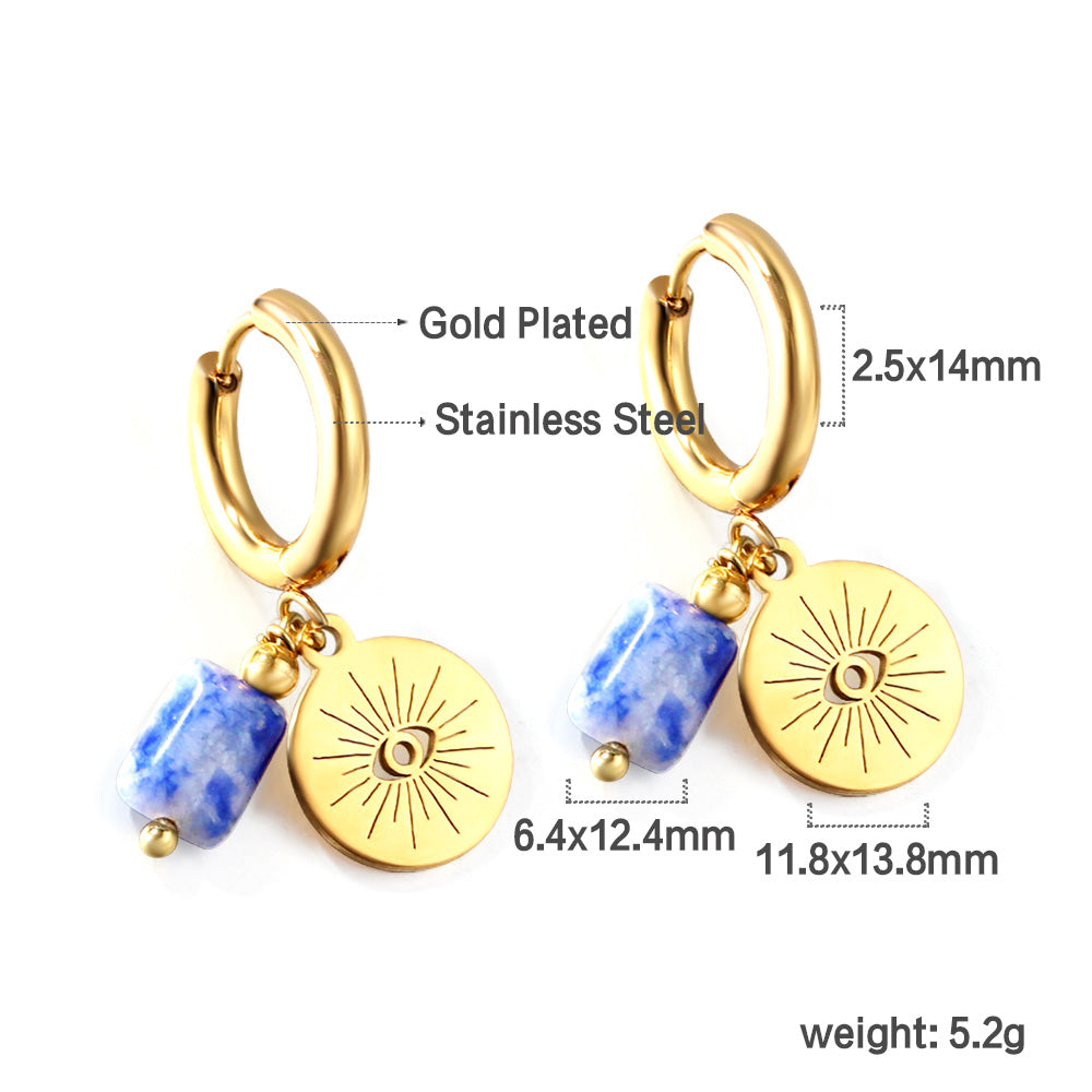 Auqa Sun Earring