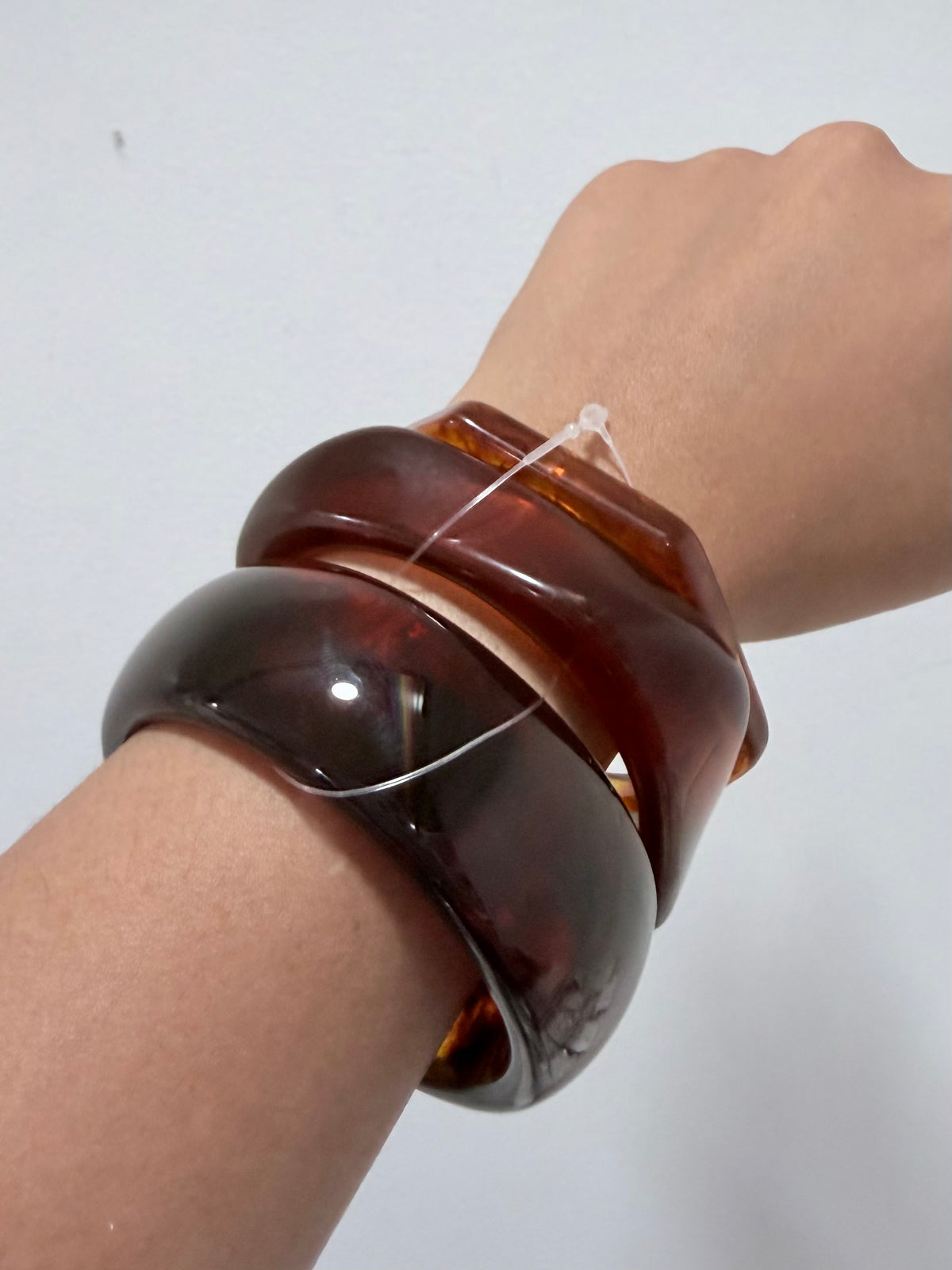 Chunky Resin Bangle ( set of 3 )