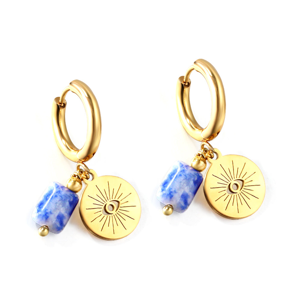 Auqa Sun Earring