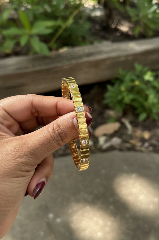 Tradition zirconia Diamond Bangle