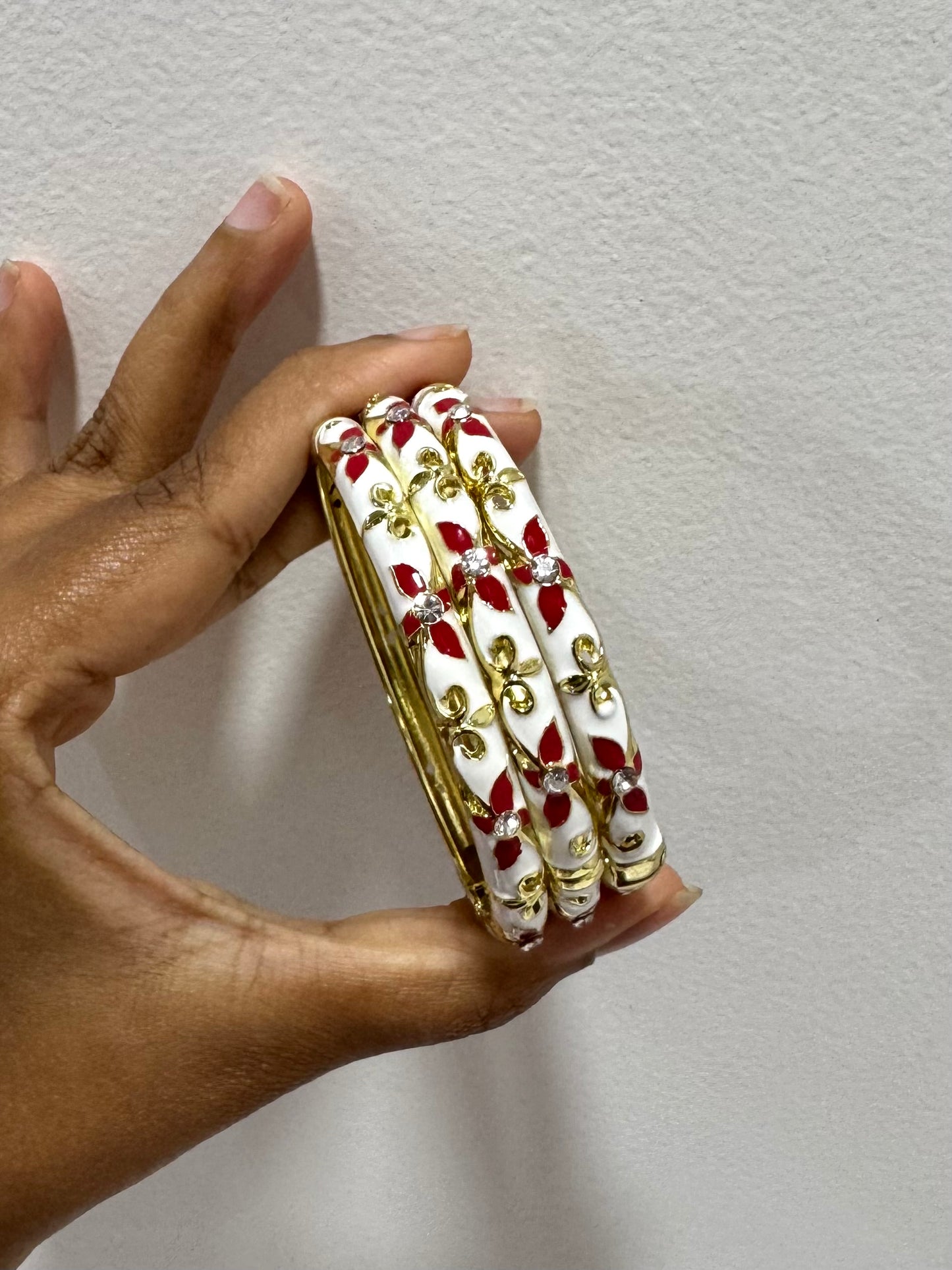 Red Italian Bangle