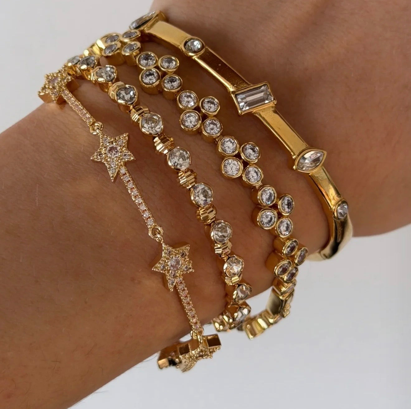 Geo Crystal Bracelet