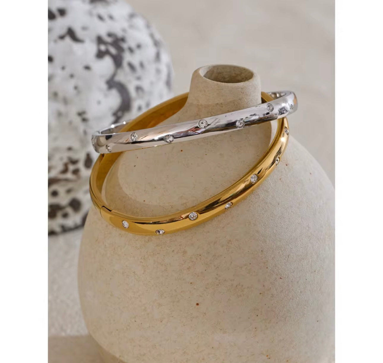 Shinny Zircon Bangle kohi shop