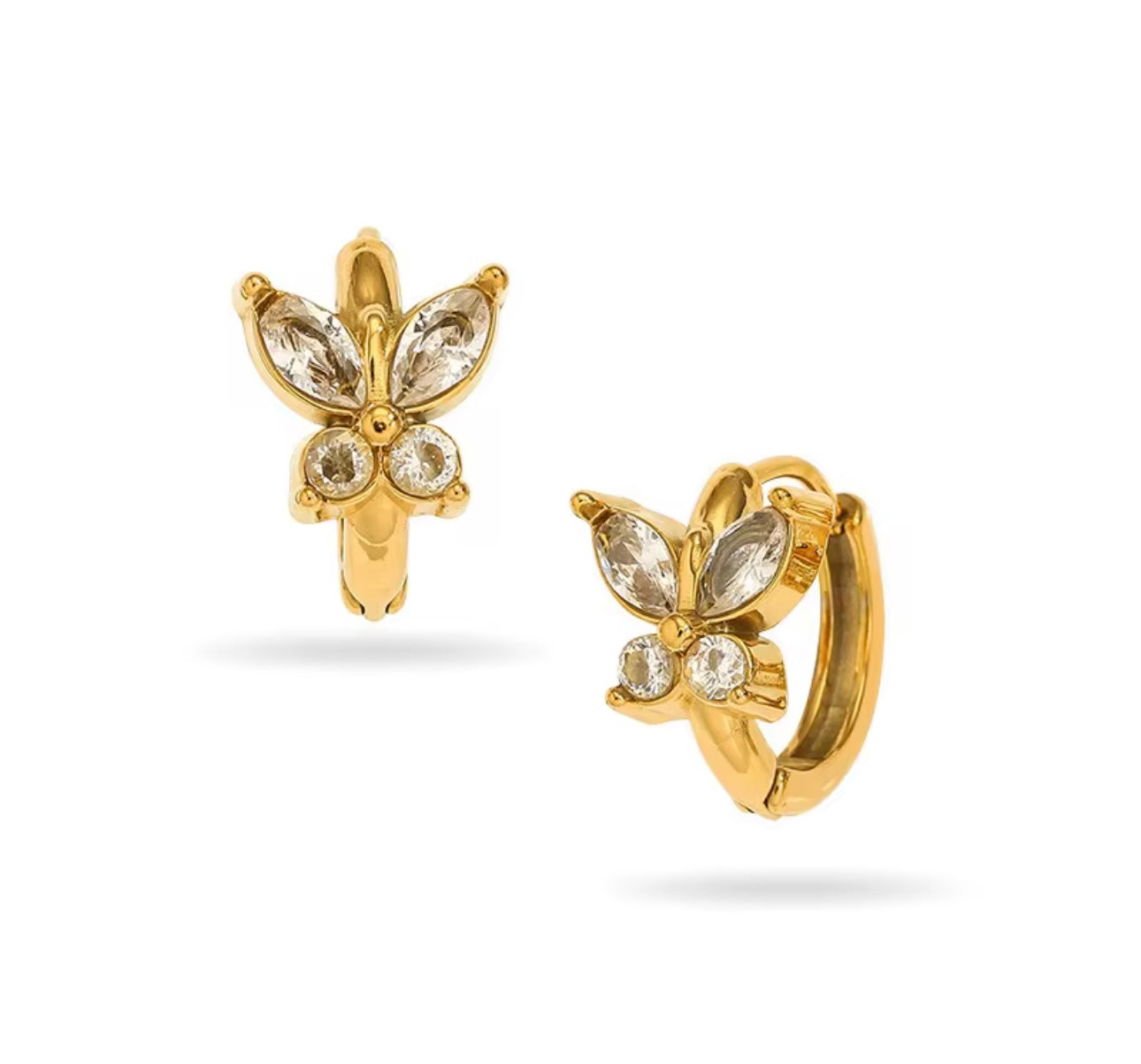 Butterfly Hoop Earring kohi shop