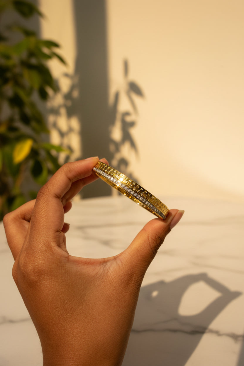 Engraved bracelet