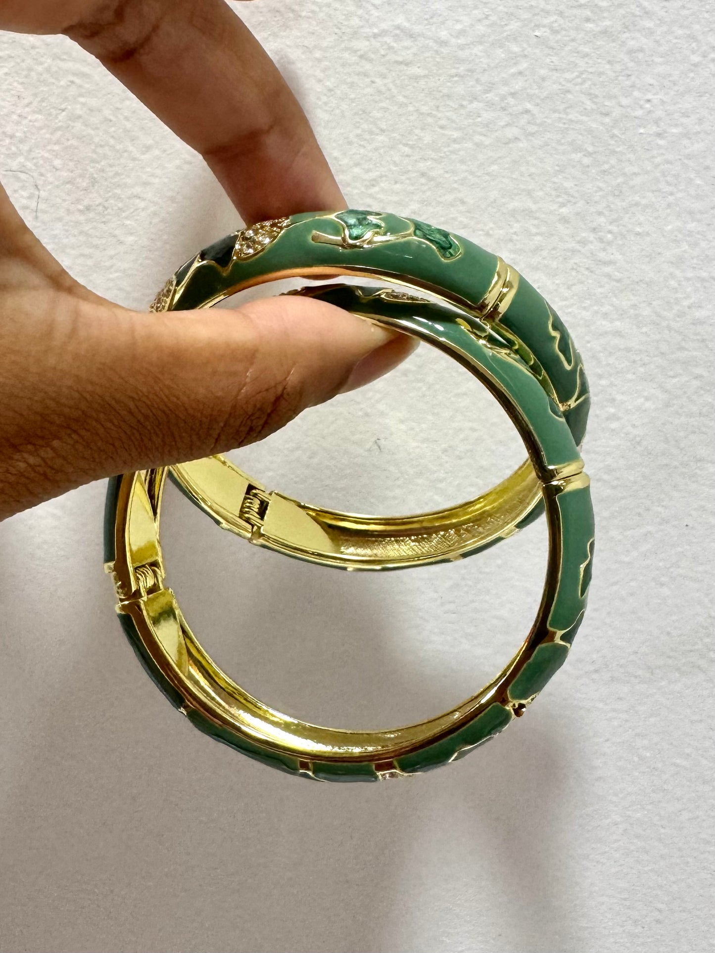 Italian Leaf Bangle