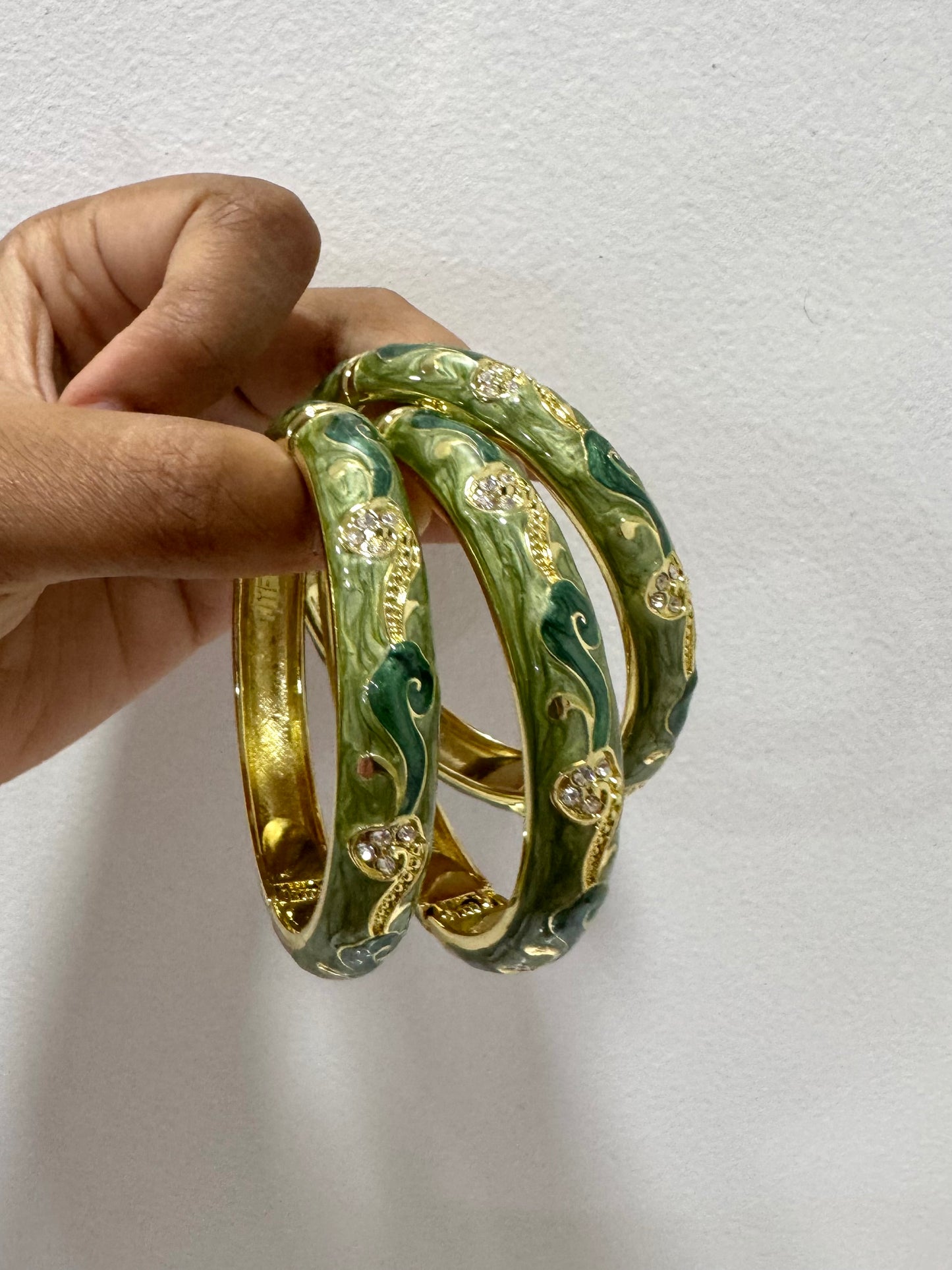 Pastel Wave Italian Bangle