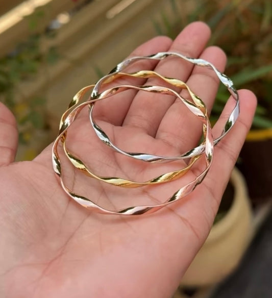 Triple Colour 3 set bangles